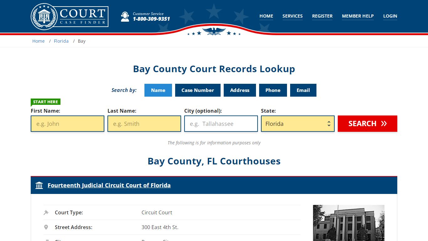 Bay County Court Records | FL Case Lookup - CourtCaseFinder.com